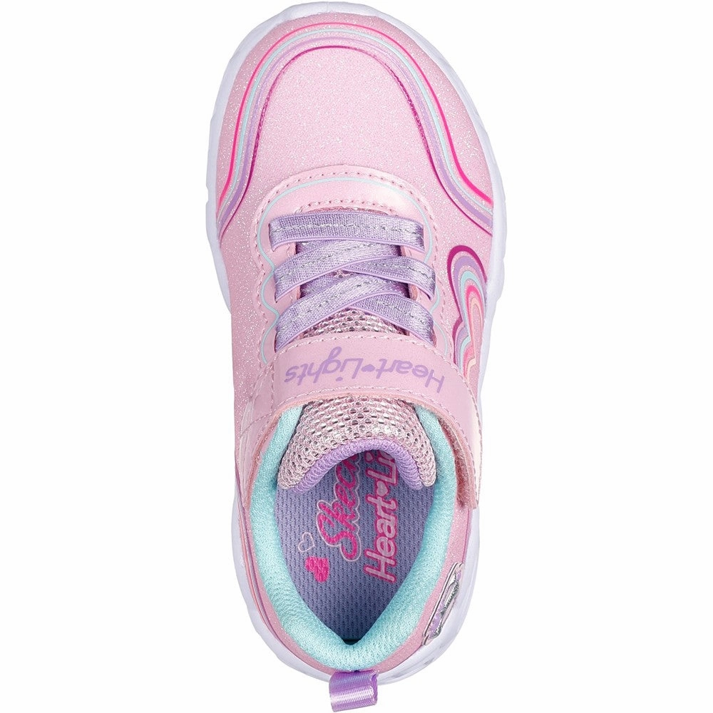 Skechers Heart Lights - Retro Hearts Shoes Girls Sneakers Girls Running Shoes