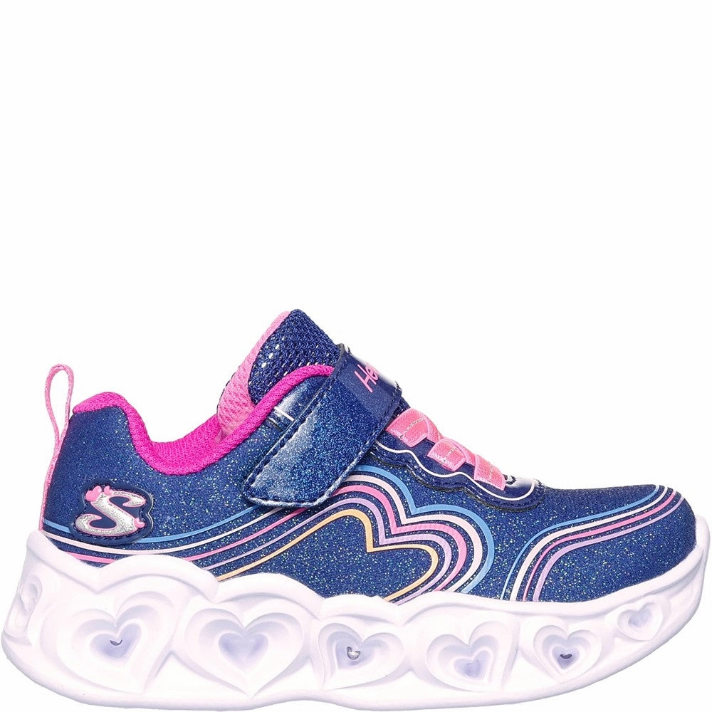 Skechers Heart Lights - Retro Hearts Shoes Girls Sneakers Girls Running Shoes