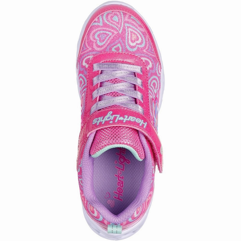 Skechers Heart Lights Boogie Love Trainers Girls Sneakers Girls Running Shoes