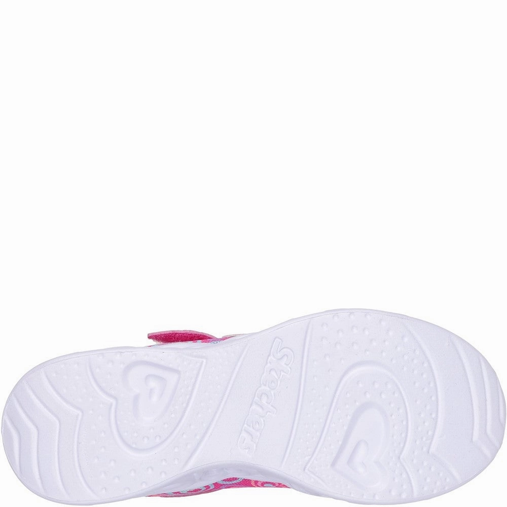 Skechers Heart Lights Boogie Love Trainers Girls Sneakers Girls Running Shoes