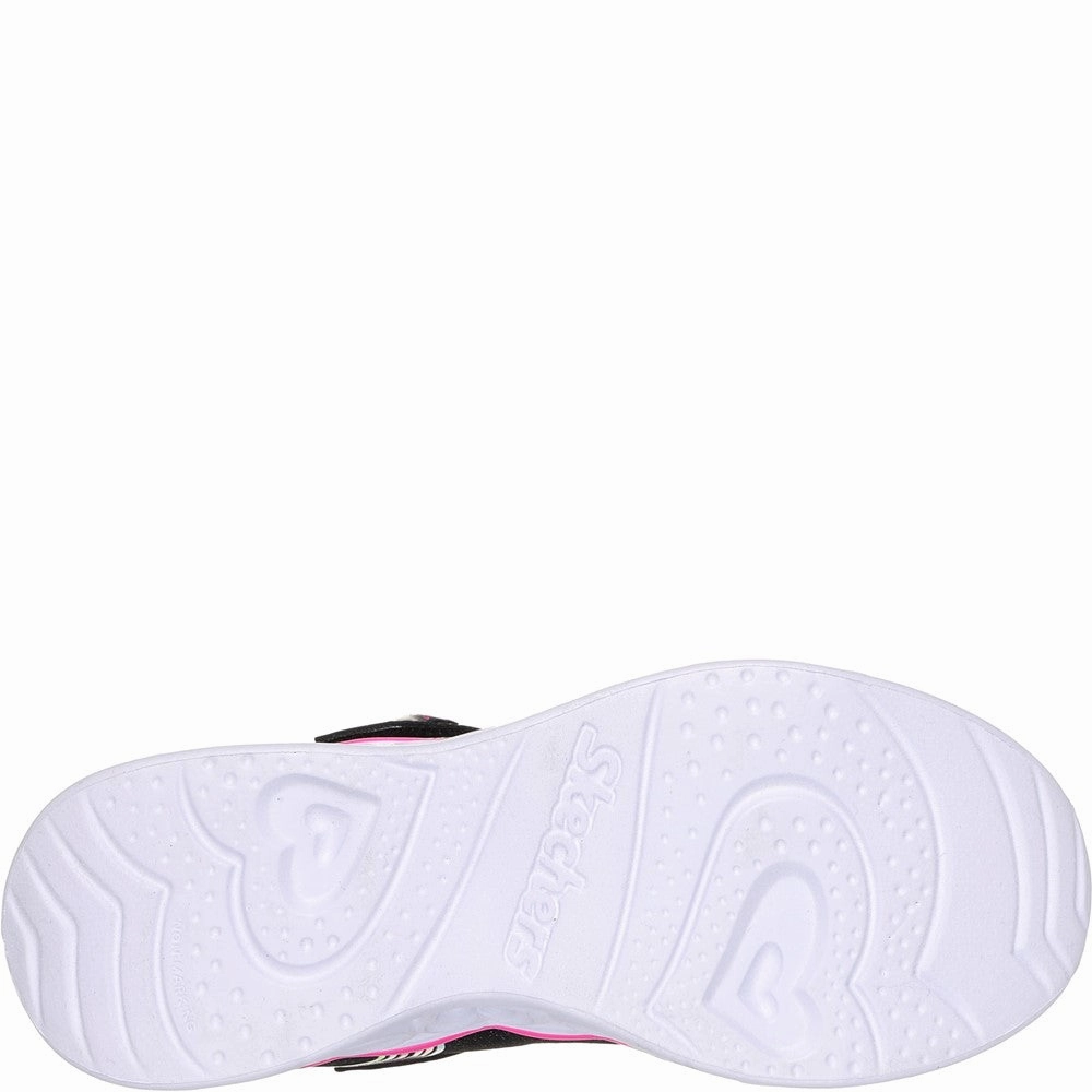 Skechers Heart Lights Retro Hearts Trainers Girls Sneakers Girls Running Shoes