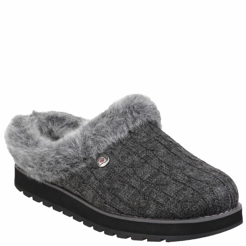 Skechers Keepsakes Ice Angel Mule Slipper Lightweight Running Shoes,Slip On Athletic Shoes,Breathable Workout Shoes