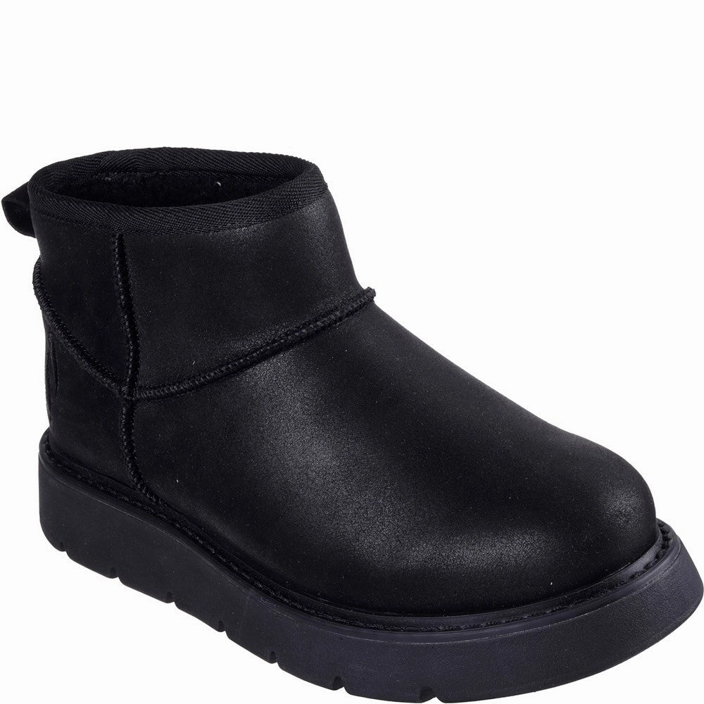 Skechers Keepsakes Lite Snow Bird Ankle Boots Lightweight Running Shoes,Slip On Athletic Shoes,Breathable Workout Shoes