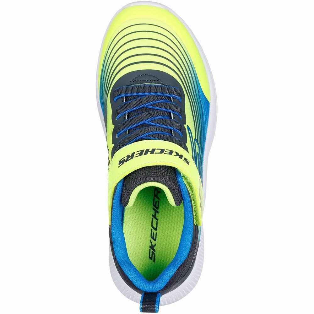 Skechers Kids Microspec Advance Trainers Boys SneakersBoys Running Shoes