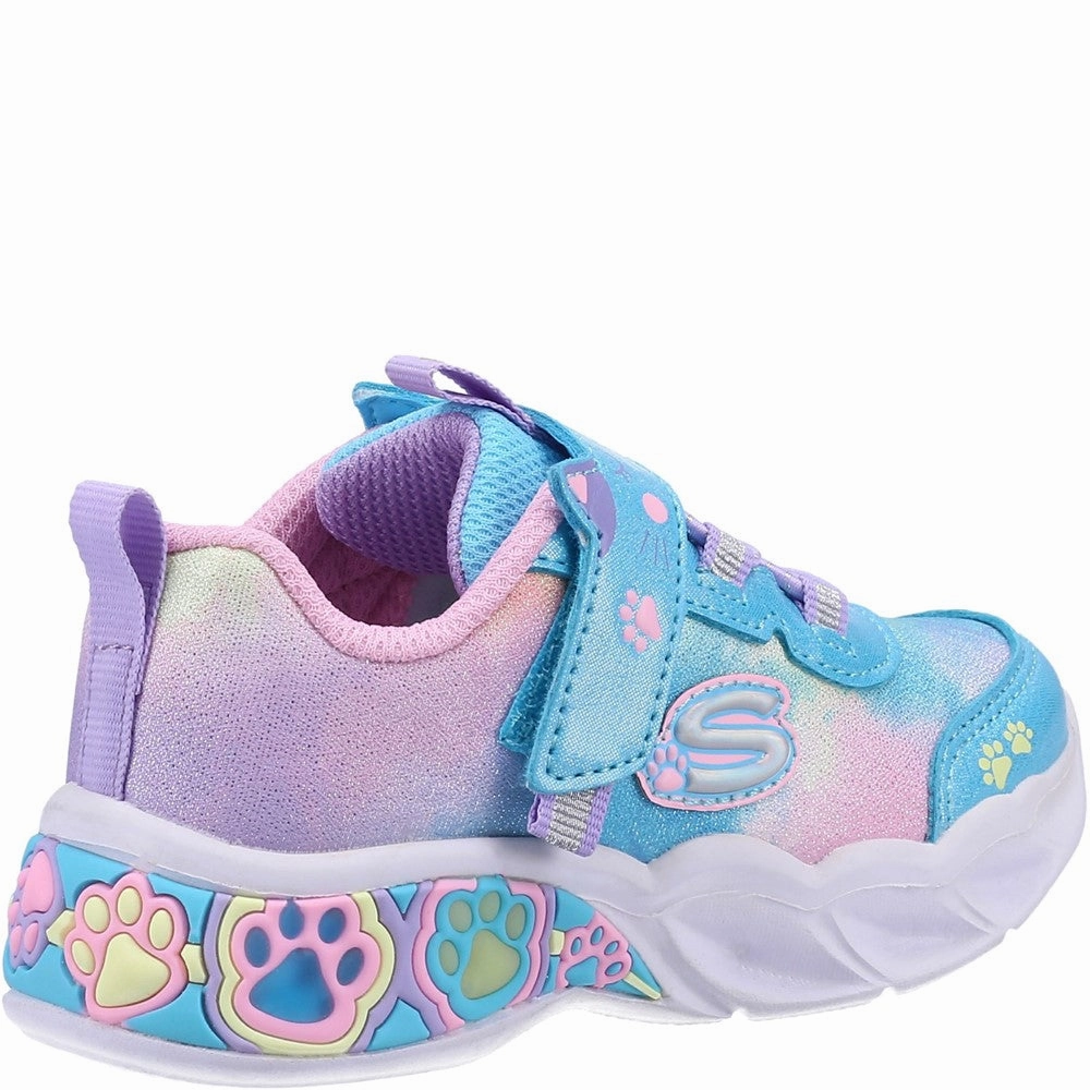 Skechers Lil BOBS Pretty Paws Shoe Girls Sneakers Girls Running Shoes