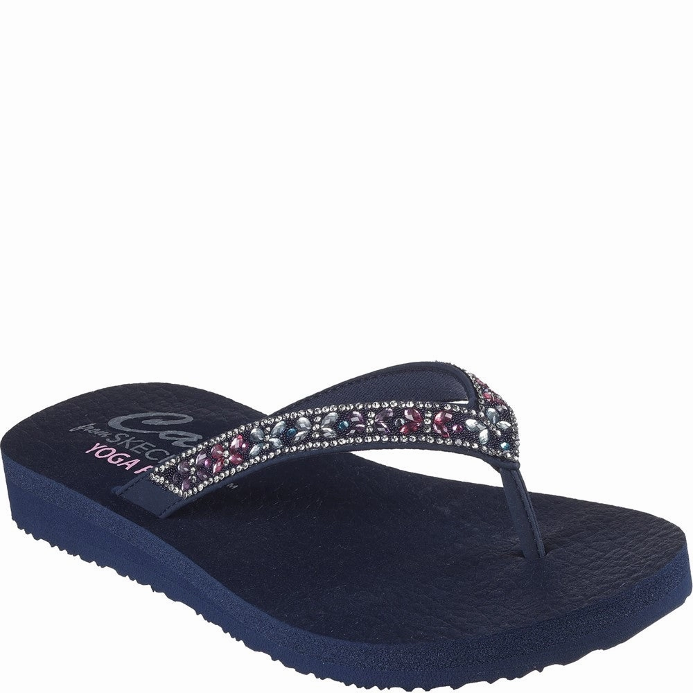Skechers Meditation - Butterfly Garden Sandal Lightweight Running Shoes,Slip On Athletic Shoes,Breathable Workout Shoes
