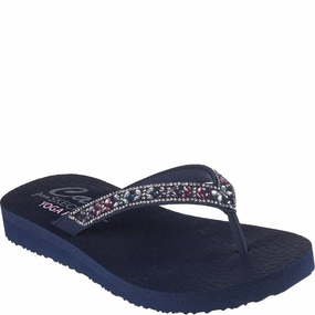 Skechers Meditation - Butterfly Garden Sandal Lightweight Running Shoes,Slip On Athletic Shoes,Breathable Workout Shoes