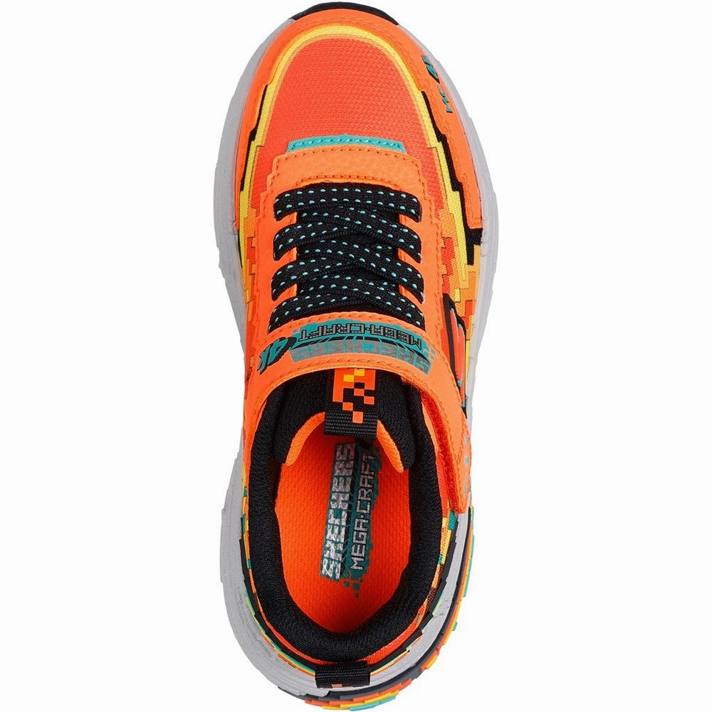 Skechers Mega-Craft 4K Trainer Boys SneakersBoys Running Shoes