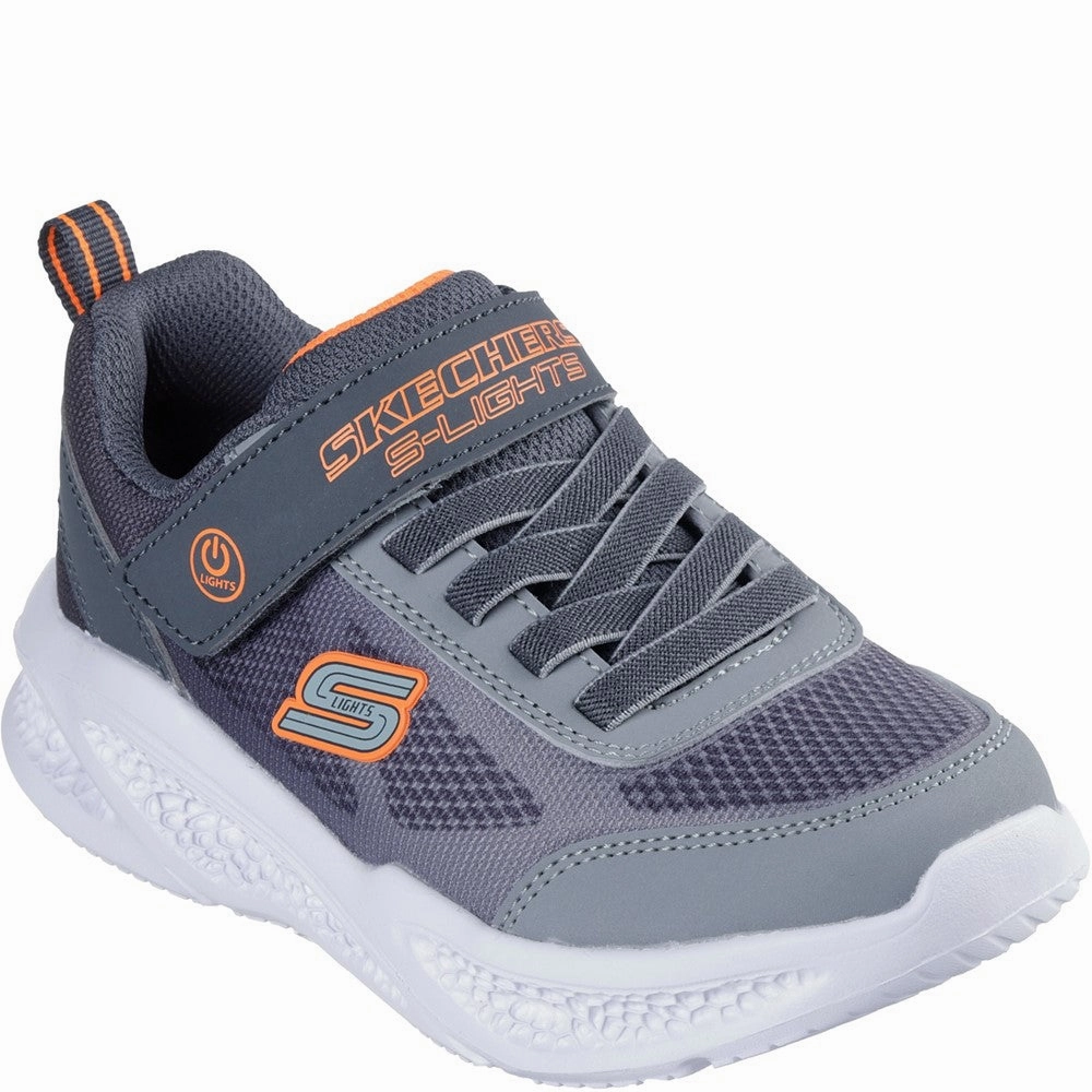 Skechers Meteor-Lights Krendox Trainers Kids Athletic Shoes,Toddler Sports Shoes,Youth Casual Shoes