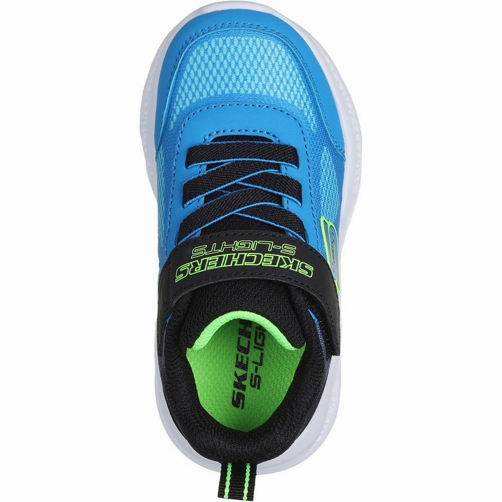Skechers Meteor-Lights Krendox Trainers Boys SneakersBoys Running Shoes