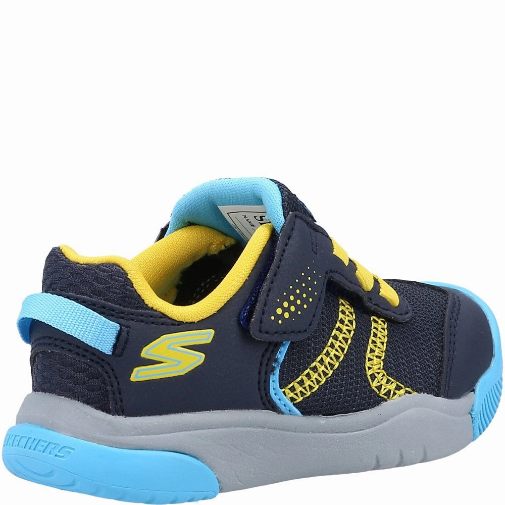 Skechers Mighty Toes Lil Tread Trainers Boys SneakersBoys Running Shoes