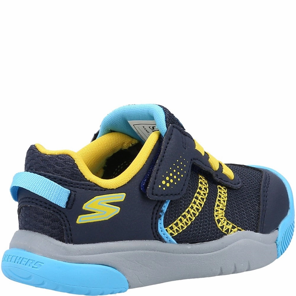 Skechers Mighty Toes Lil Tread Trainers Boys SneakersBoys Running Shoes