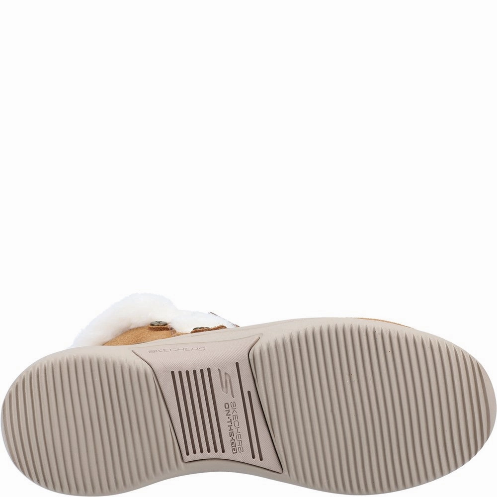 Skechers On-the-GO Midtown Cozy Vibes Boot Women's Sneakers Casual Walking Shoes