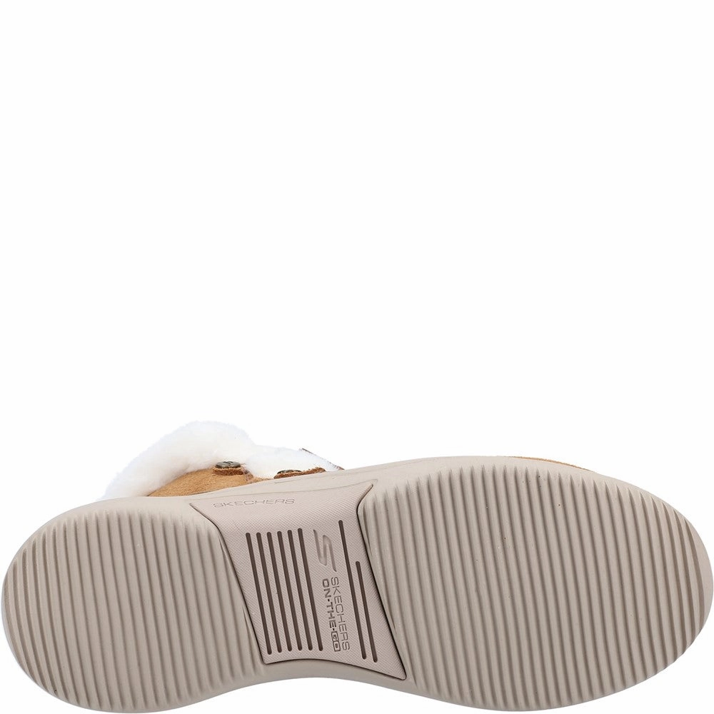 Skechers On-the-GO Midtown Cozy Vibes Boot Women's Sneakers Casual Walking Shoes