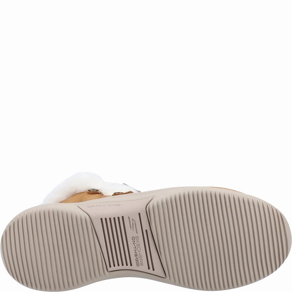 Skechers On-the-GO Midtown Cozy Vibes Boot Women's Sneakers Casual Walking Shoes