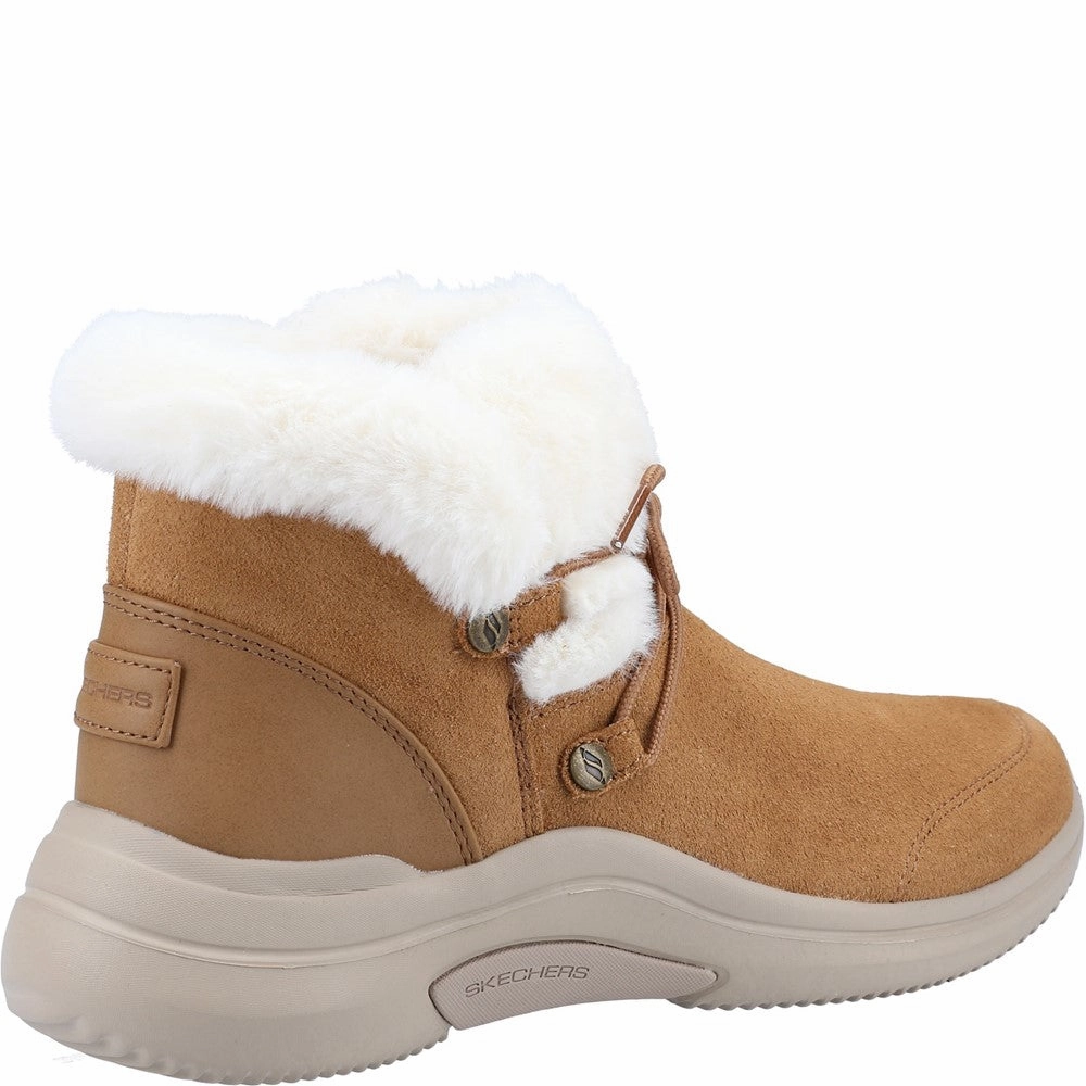 Skechers On-the-GO Midtown Cozy Vibes Boot Women's Sneakers Casual Walking Shoes