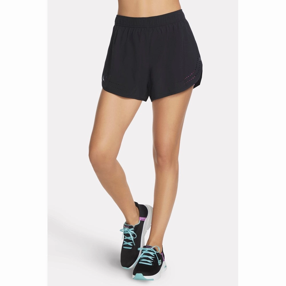Skechers Performance 3" Hybrid Short Lightweight Running Shoes,Slip On Athletic Shoes,Breathable Workout Shoes
