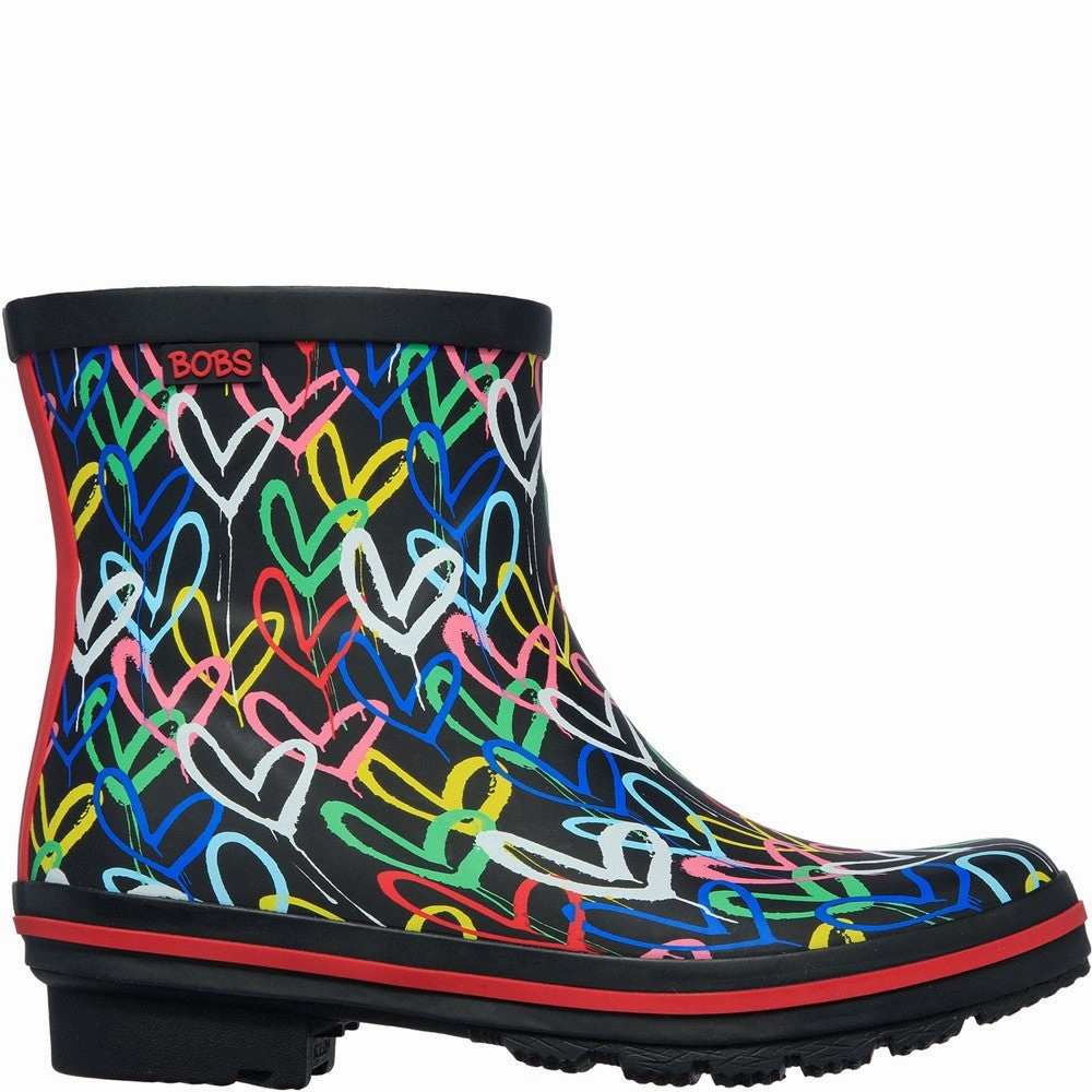 Skechers Rain Check Raining Love Patterned Wellingtons Women's Sneakers Casual Walking Shoes