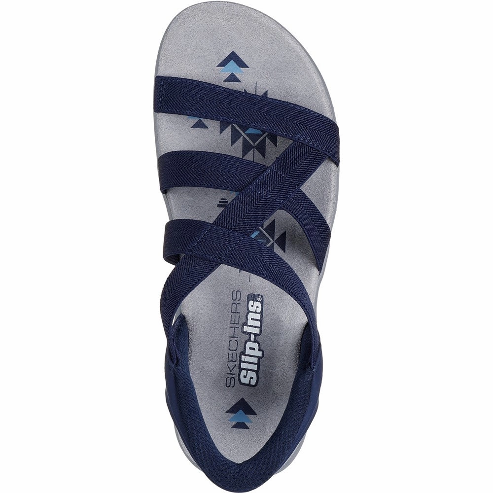 Skechers Reggae Slim Stretch Flex Sandal Women's Sneakers Casual Walking Shoes