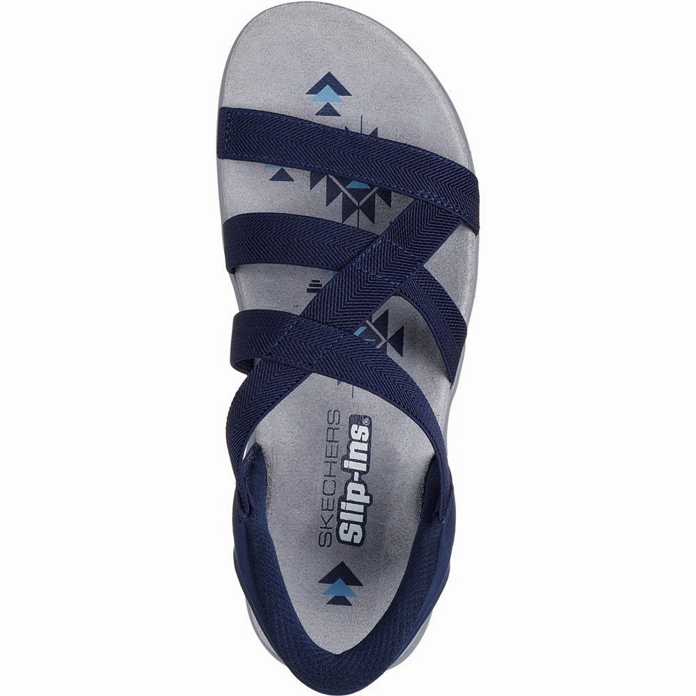 Skechers Reggae Slim Stretch Flex Sandal Women's Sneakers Casual Walking Shoes