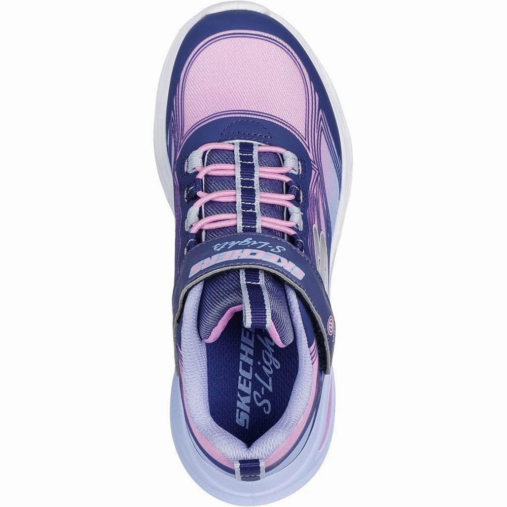 Skechers S-Lights Cosmic Glow Trainers Girls Sneakers Girls Running Shoes