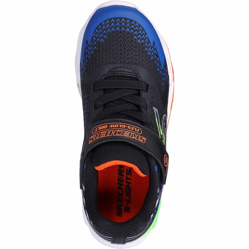 Skechers S Lights: Flex-Glow Bolt Shoe Boys SneakersBoys Running Shoes