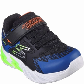 Skechers S Lights: Flex-Glow Bolt Shoe Kids Athletic Shoes,Toddler Sports Shoes,Youth Casual Shoes