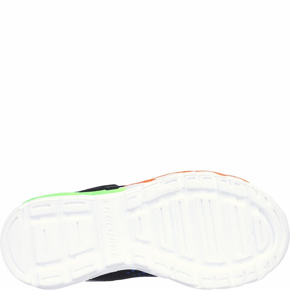 Skechers S Lights: Flex-Glow Bolt Shoe Boys SneakersBoys Running Shoes