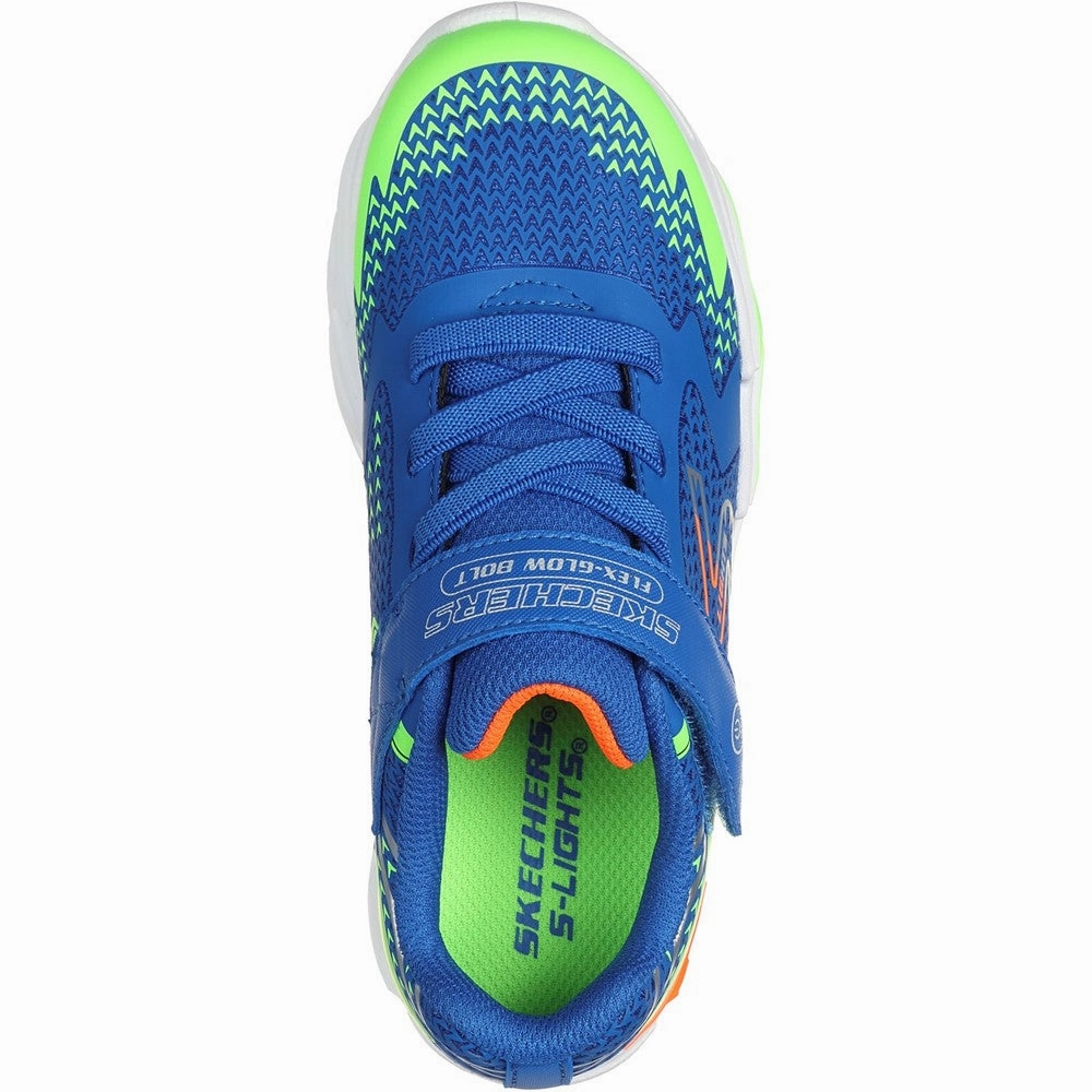 Skechers S Lights: Flex-Glow Bolt Shoe Boys SneakersBoys Running Shoes