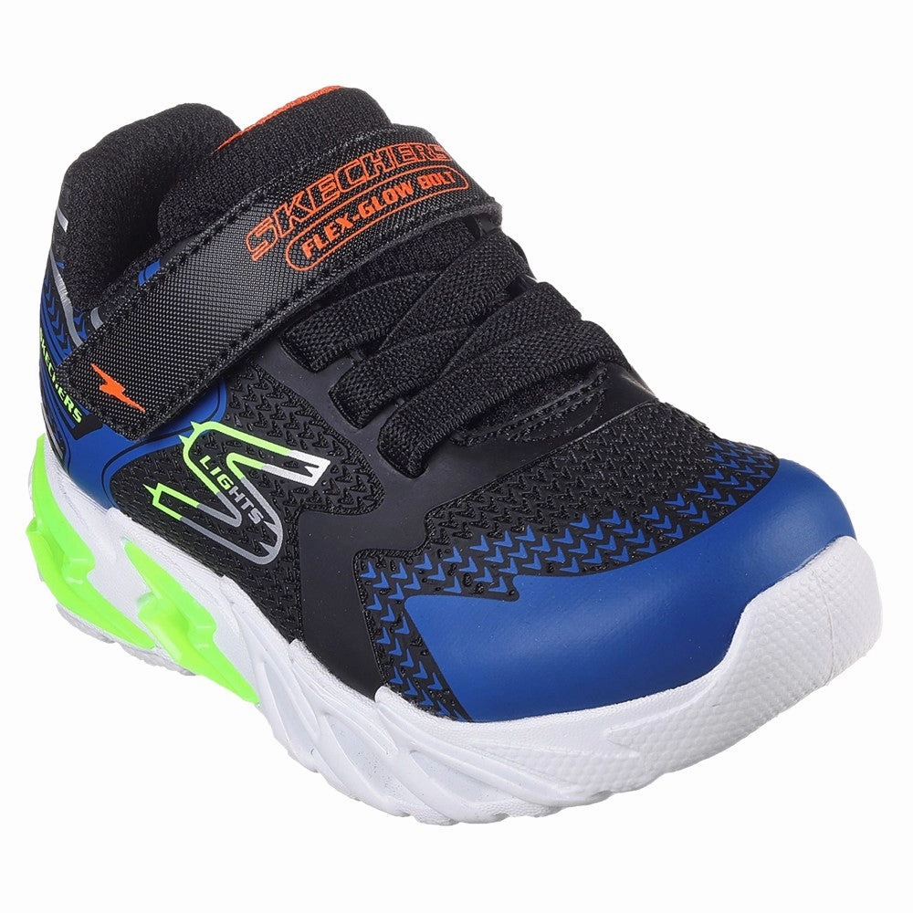 Skechers S Lights: Flex-Glow Bolt Shoe Boys SneakersBoys Running Shoes