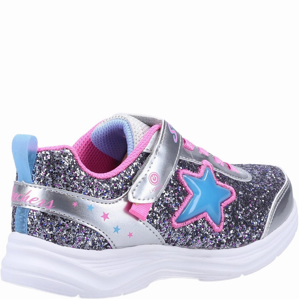 Skechers S Lights: Glimmer Kicks Starlet Shine shoe Girls Sneakers Girls Running Shoes