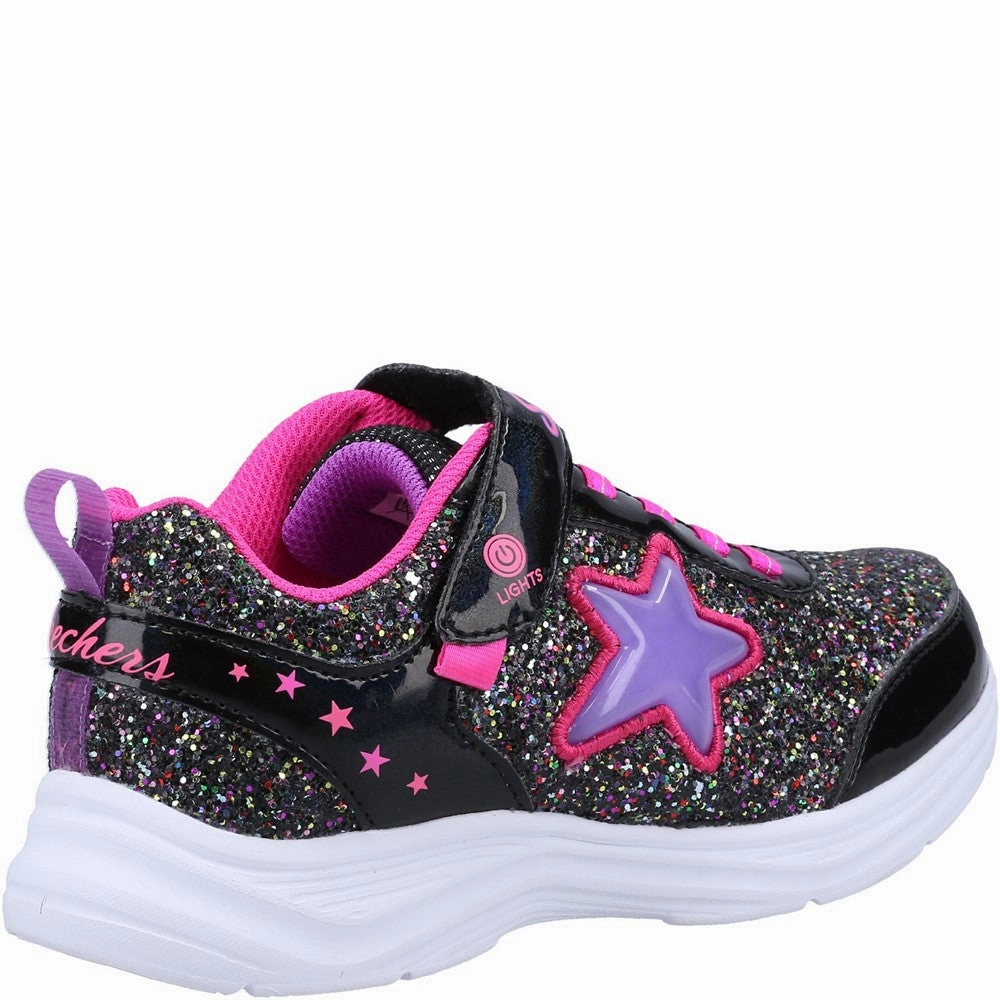 Skechers S Lights: Glimmer Kicks Starlet Shine shoe Girls Sneakers Girls Running Shoes