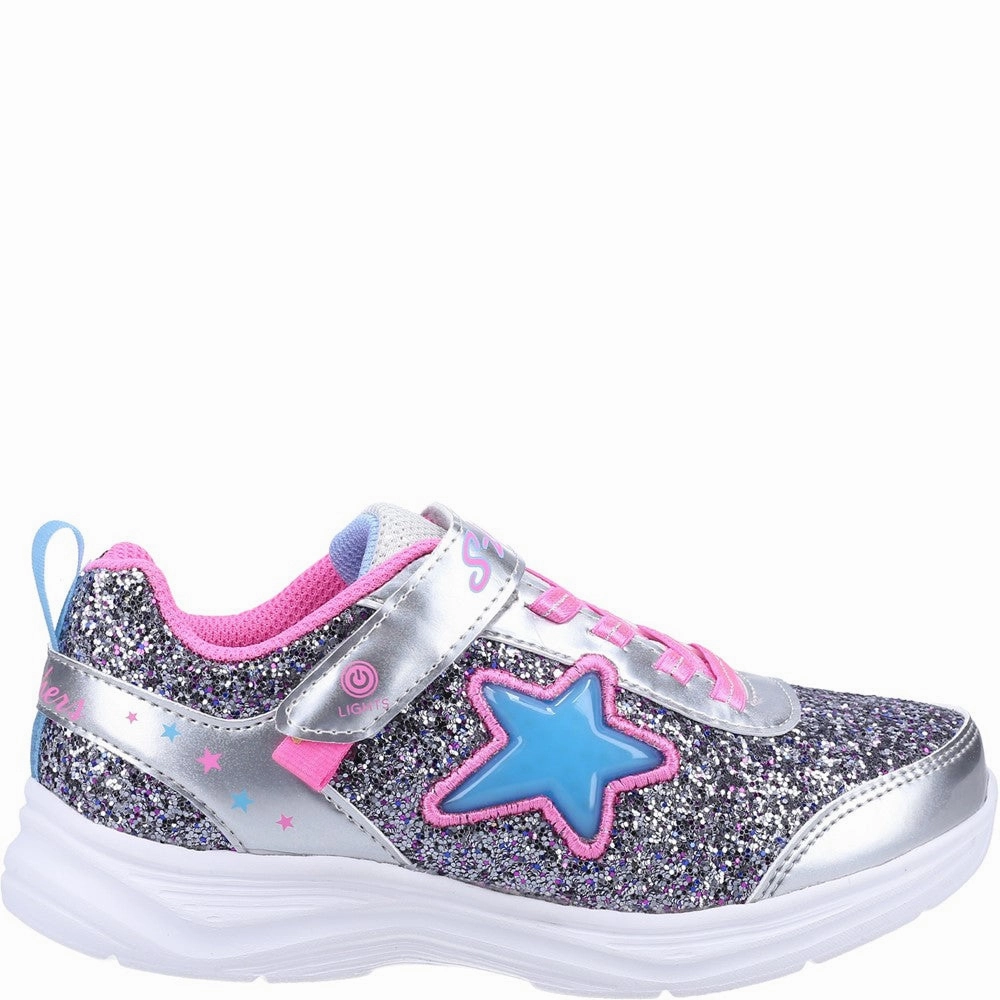 Skechers S Lights: Glimmer Kicks Starlet Shine shoe Girls Sneakers Girls Running Shoes