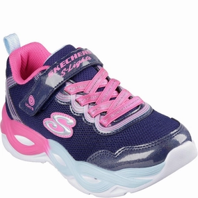 Skechers S-Lights: Twisty Glow Trainers Kids Tennis Shoes,Toddler Athletic Shoes,Youth Casual Shoes
