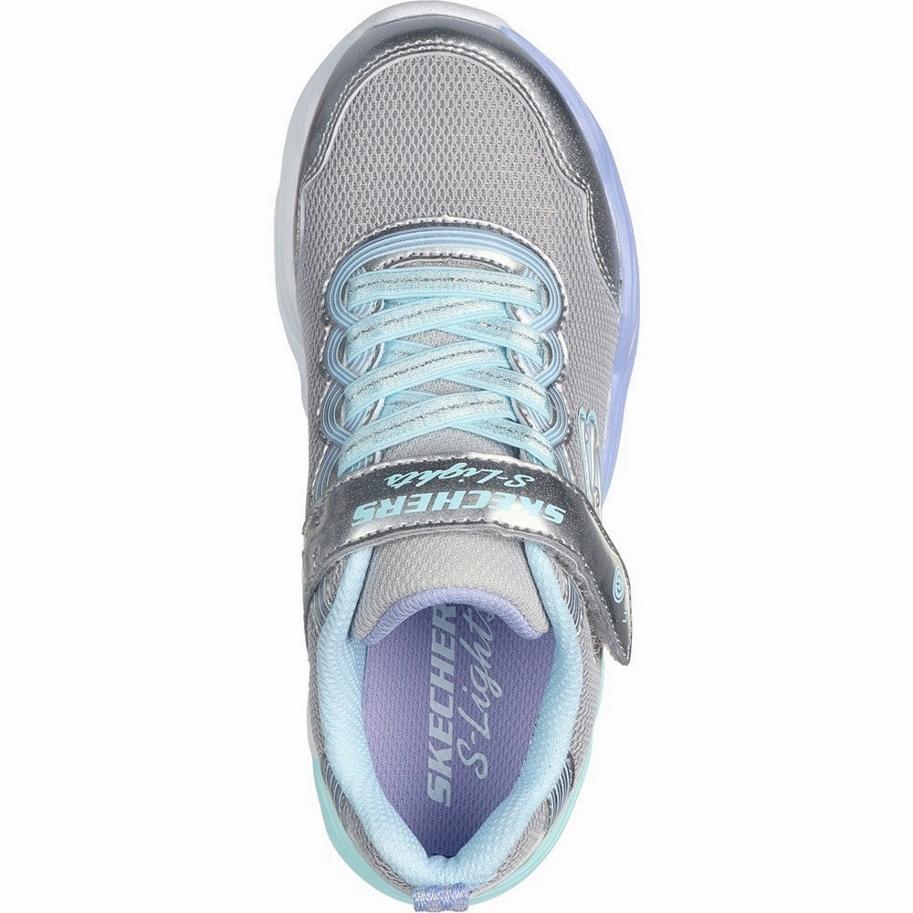 Skechers S-Lights: Twisty Glow Trainers Girls Sneakers Girls Running Shoes