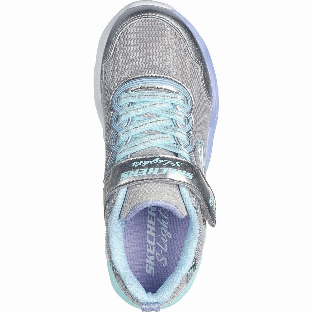 Skechers S-Lights: Twisty Glow Trainers Girls Sneakers Girls Running Shoes