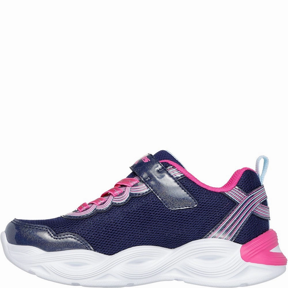 Skechers S-Lights: Twisty Glow Trainers Girls Sneakers Girls Running Shoes