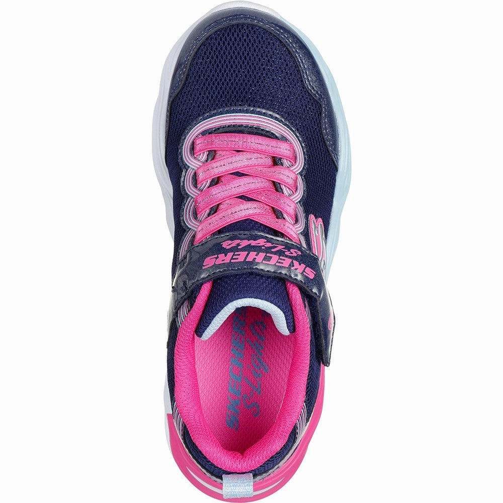 Skechers S-Lights: Twisty Glow Trainers Girls Sneakers Girls Running Shoes