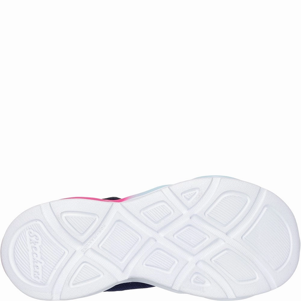 Skechers S-Lights: Twisty Glow Trainers Girls Sneakers Girls Running Shoes