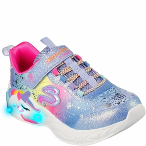 Skechers S-Lights: Unicorn Dreams Shoes Kids Tennis Shoes,Toddler Athletic Shoes,Youth Casual Shoes