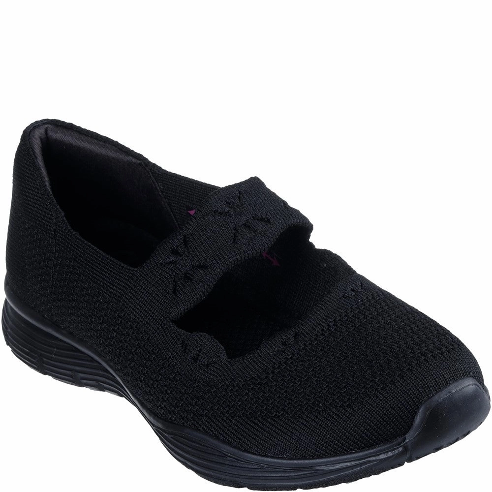 Skechers Seager Cute N' Coy Shoe Lightweight Running Shoes,Slip On Athletic Shoes,Breathable Workout Shoes