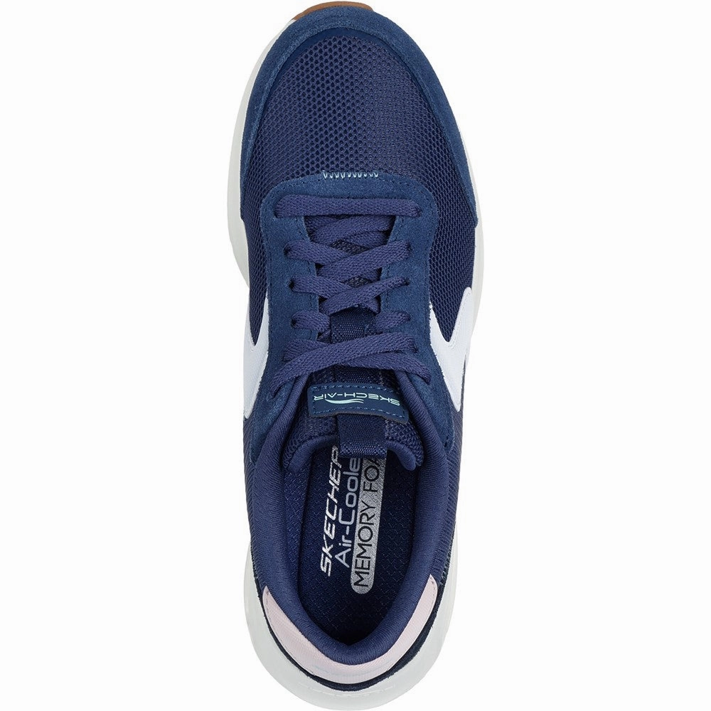 Skechers Skech-Air Court Air Wave Trainers Women's Sneakers Casual Walking Shoes