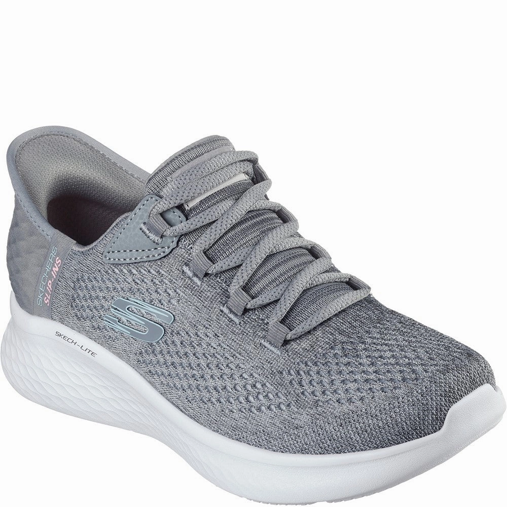 Skechers Skech-Lite Pro Natural Trainer Lightweight Running Shoes,Slip On Athletic Shoes,Breathable Workout Shoes