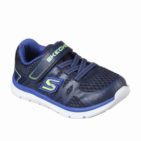 Skechers Skech-Lite Quick Leap Touch Fastening Trainer Kids Athletic Shoes,Toddler Sports Shoes,Youth Casual Shoes