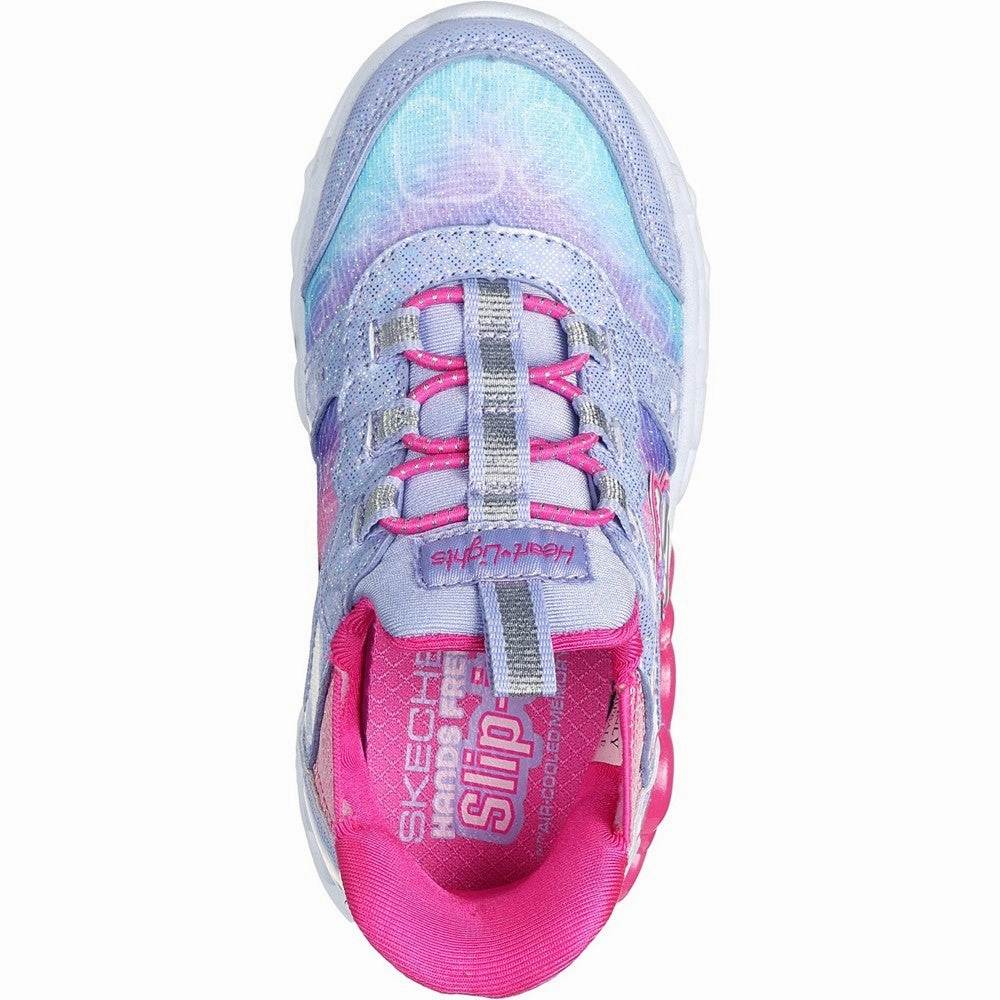 Skechers Skechers Slip-ins: Infinite Heart Lights Trainers Girls Sneakers Girls Running Shoes
