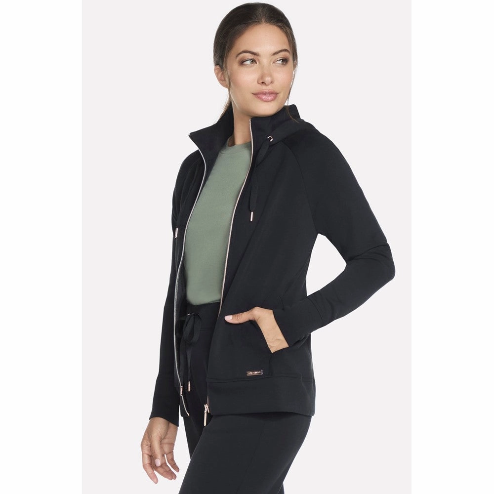 Skechers Skechluxe Elevate Hooded Jacket Women's Sneakers Casual Walking Shoes