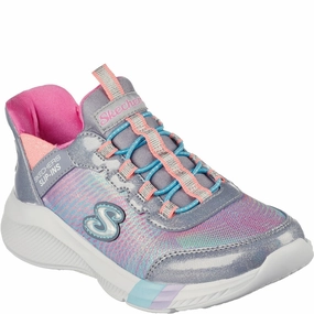 Skechers Slip-Ins: Dreamy Lites - Colorful Prism Shoe Kids Tennis Shoes,Toddler Athletic Shoes,Youth Casual Shoes