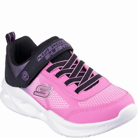 Skechers Sola Glow Ombre Deluxe Trainers Kids Tennis Shoes,Toddler Athletic Shoes,Youth Casual Shoes