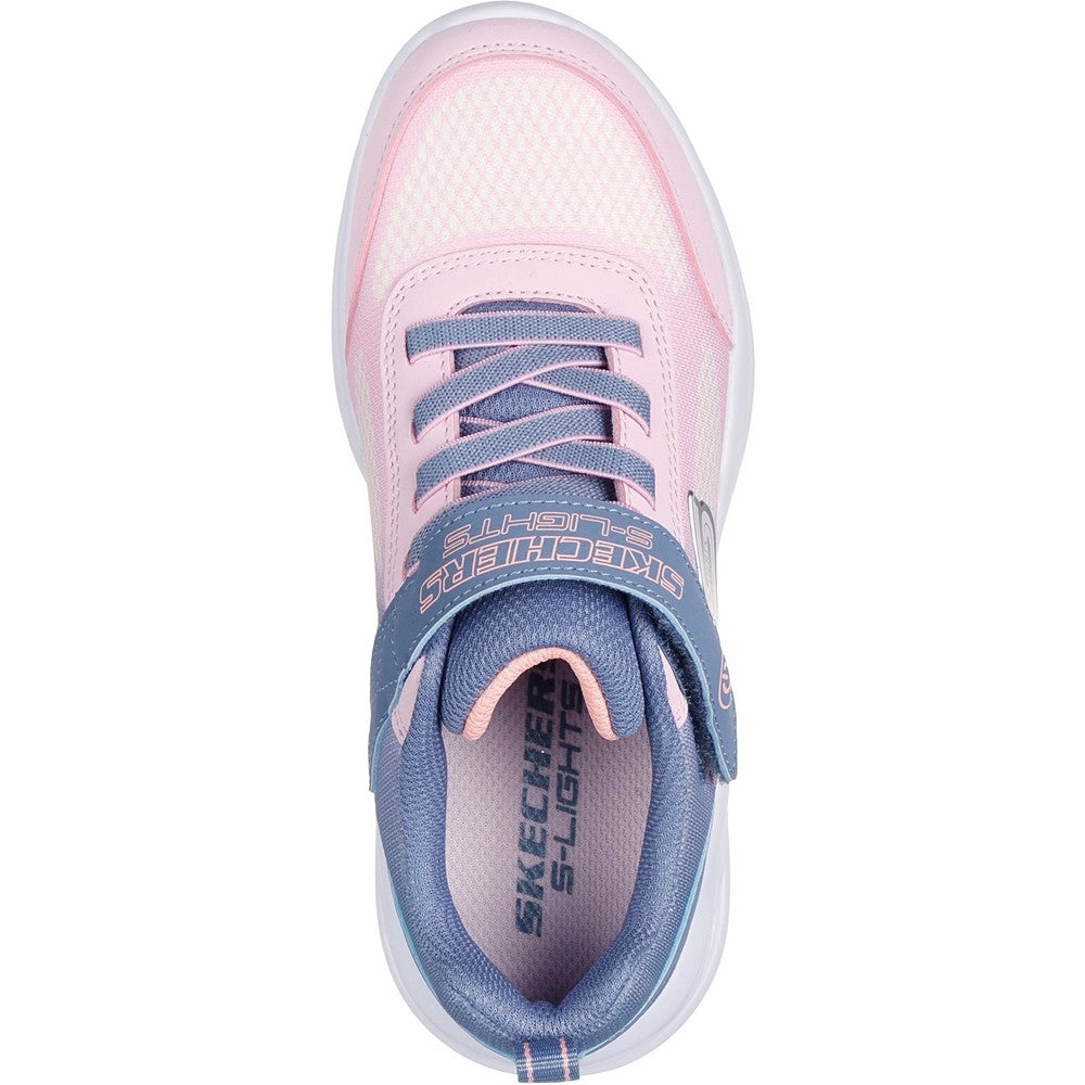 Skechers Sola Glow Ombre Deluxe Trainers Girls Sneakers Girls Running Shoes