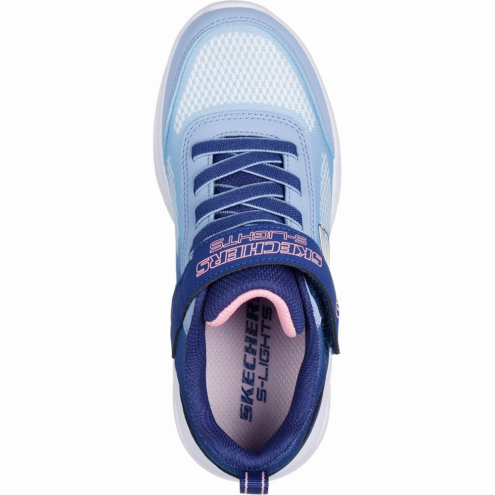 Skechers Sola Glow Ombre Deluxe Trainers Girls Sneakers Girls Running Shoes